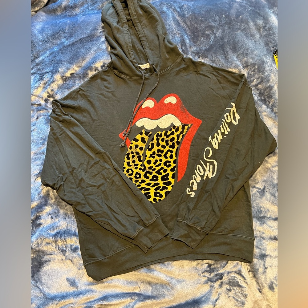 DAYDREAMER by Free People Rolling Stones Hoodie❤️